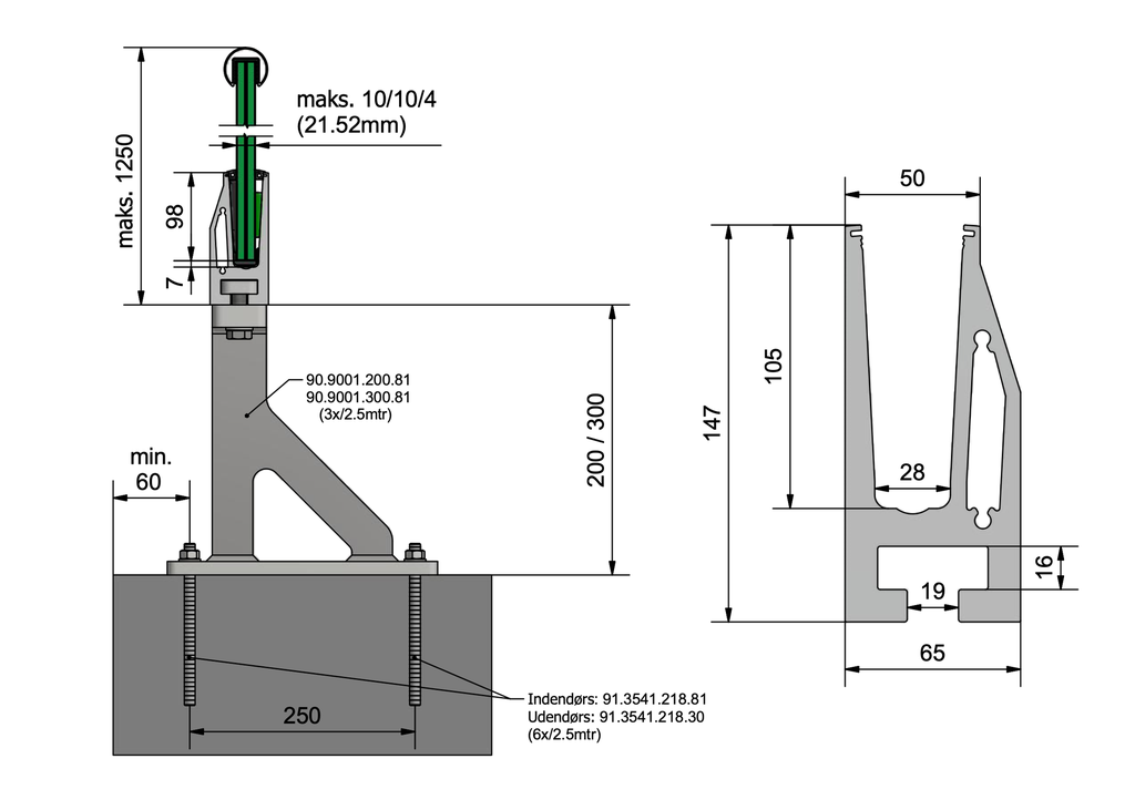 TL-5010 Glasprofil