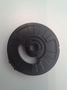 KRONOS, 2K instelring onderzijde plastic/rubber zwart