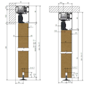 INFINITYSLIDE 69kg deur set
