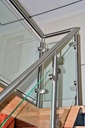 EMPIRE STATE POST RVS Staander met glasklem