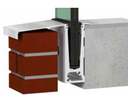 Top-cover 1.0kN, B=120mm, L=5000mm aluminium naturel geanodiseerd