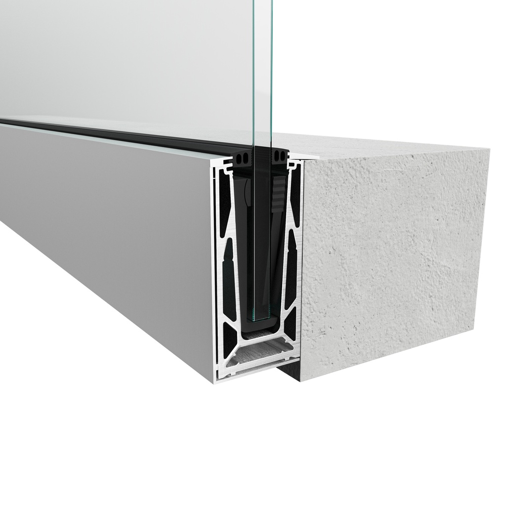 TL-6081 Afdekkap L=5000mm aluminium RAL mat