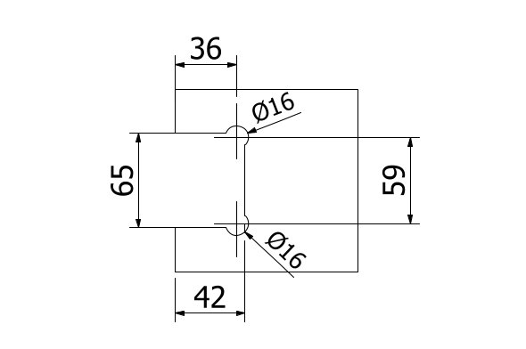 XTREME douchedeur zwenkscharnier glas-wand 90° met nul positie instelling voor glas 8/10mm, messing Stealth Black