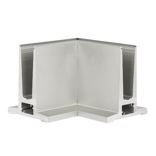 TL-4010 Hoek 90° binnen/buiten aluminium naturel geanodiseerd