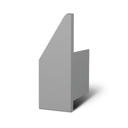 Mirror Profile End Cap Set