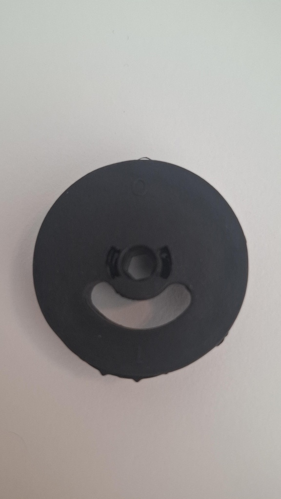 KRONOS 2K adj. ring bottom side plastic black