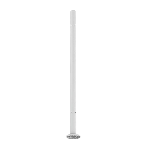 Empire State Post Top, Ø42.4x2mm,  H=970mm, cornerpost 90°, M8 AISI 316 satined, LIMITED QUANTITY