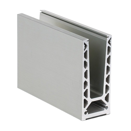 TL-6020 Glass profile  L=5000mm aluminum natural anodized