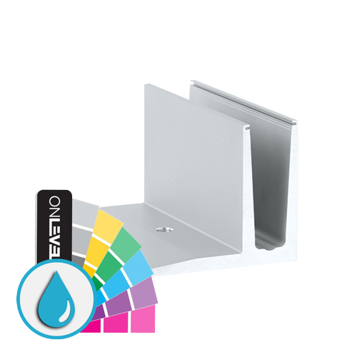 TL-3010 Glas profiel L=5000mm aluminium ARMOR RAL