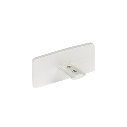 GUARDIAN OF THE UNIVERSE handrail endcap 79x37mm , alum. natural anodized