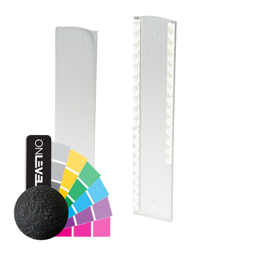 TL-3121 Endcap right full height covercap aluminum RAL struct.