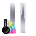 TL-3011 Endcap left half height covercap for stairway alum. RAL shiny