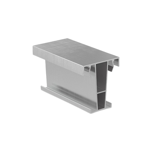 TL-1010 Concrete casting profile for finish with Top-Cover L=5000mm alum. natural anodized