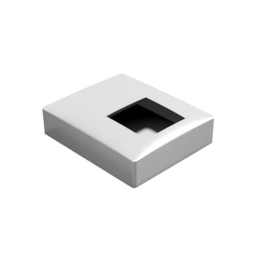 GUARDIAN OF THE UNIVERSE covercap end/mid post 58x58mm, aluminum mill finish