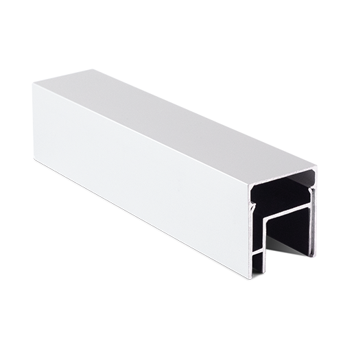 LAZORTRACK 42x48mm L=5000mm alum. natural anodized