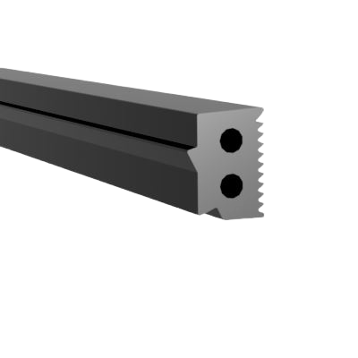 KAZIWALL glass rubber 3 glass 16.76mm, L=5mtr