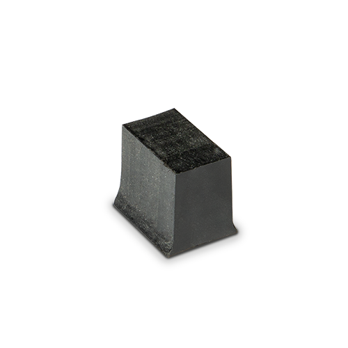 AIRFORCE Fixierungsblock Glasstärke 8/8/4 (17.52mm), Kunststoff schwarz