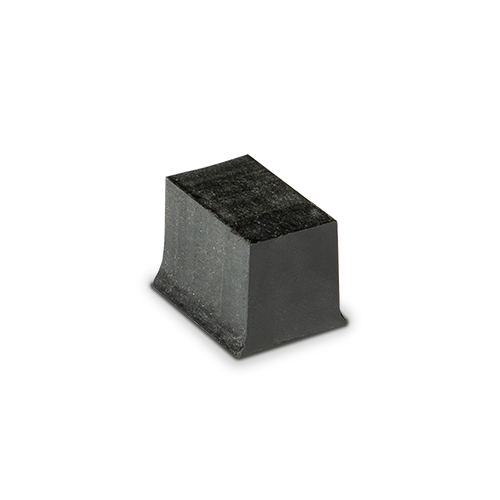 AIRFORCE Fixierungsblock Glasstärke 10/10/4 (21.52mm), Kunststoff schwarz