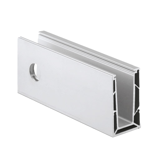 Glass profile and covercap TL-6501 L=200mm, alum. natural anodized