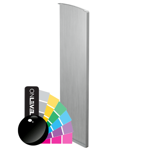 TF-3621 Endkappe rechts, Aluminium RAL glänzend