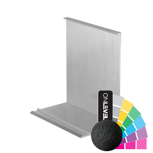 TL-3121 Abdeckkappe halbe Höhe L=2500mm Aluminium RAL struktur