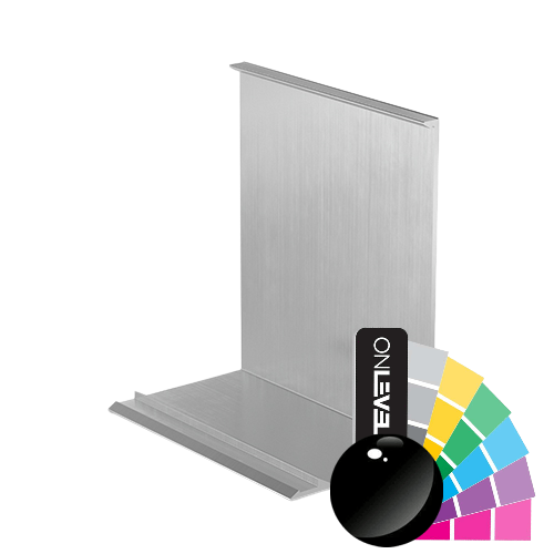 TL-3121 Abdeckkappe halbe Höhe L=5000mm Aluminium RAL glänzend