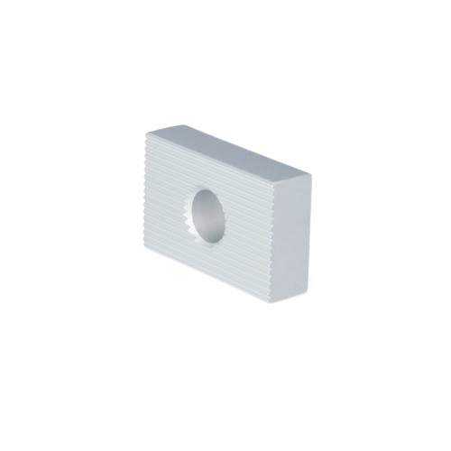 TL-3021/3121 Mounting block hole Ø11mm alum. natural anodized (PU=8)