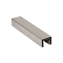 Glass handrail 40x30x1mm L=5mtr AISI 316 satined