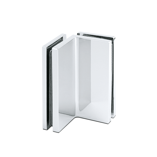 [23401001266-SB] XTREME Eckverbinder, Glas-Glas 90° für Glas 8/10mm, Messing Stealth Black