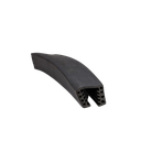 Glasgummi til U-profil 40x30x2/42x34x3mm glas tykkelse 24.5-25.5mm L=5000mm