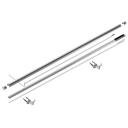 Lazortrack wall handrail set Ø42.4x1.5mm L=10mtr, AISI 316 satined