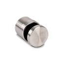 Glas adapter Ø50mm verstelbaar t=25-35mm glasdikte 16.76-21.52mm, rvs 316 geborsteld (GLAS IS IN GEMONTEERDE TOESTAND INSTELBAAR)