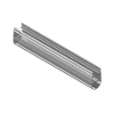 SUNVIEW Türdichtung mit Balg für Glas 10mm L=2800mm, Kunststoff transparent