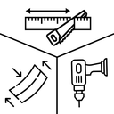 Bending, cutting and drilling glass profile TRANSLEVEL model 6500 L=5000mm (21-50 pcs.)