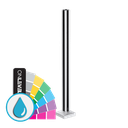 GUARDIAN OF THE UNIVERSE cornerpost top handrail 58x58mm H=1100mm glass 10.76mm, aluminum ARMOR RAL