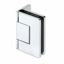 XTREME duschdörr svänggångjärn, glas-vägg 90° med nolllägesjustering för glas 8/10mm, mässing förkromad