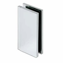 XTREME hoek verbinder, glas-wand 90° voor glas 8/10mm, messing verchroomd