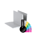 TL-3010 Glass profile L=2500mm alum. RAL shiny