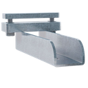 Mounting bracket TL-5010, L=300mm steel zinc plated