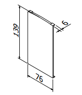 TF-6621 Profile Endcaps