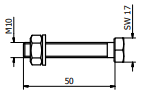 TF-3620 Mounting Sets - Steel 