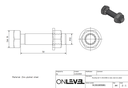 TF-3620 Mounting Sets - Steel 