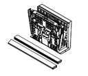 TURBOFLEX 1.0kN/1.5kN glass mounting set glass 15mm L=5mtr