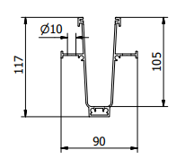 TL-1010 Glass Profile
