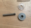 Glas adapter TL-2230 Ø30mm voorzijde rvs 316 geborsteld