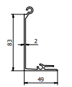TL-3011 Cover Cap (Half Height)
