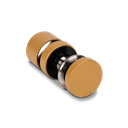 Glass adapter Ø50mm adjustable t(max)=25mm glass thickness 16.76-21.52mm, AISI 304 RAL matt (GLASS IS ADJUSTABLE WHEN ASSEMBLED)