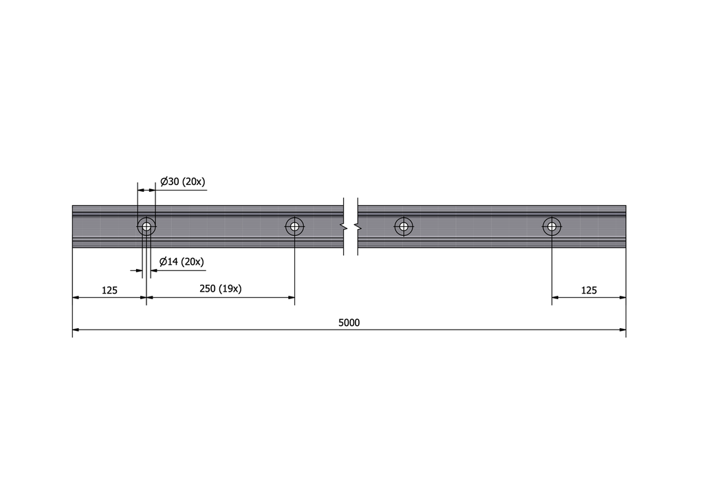 TL-6140 Glas Profil