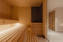 EXCITE Glas rubber voor gebruik in de sauna glas-muur 180° voor glas 8/10mm (let op: draaglast gereduceerd tot 35kg)
