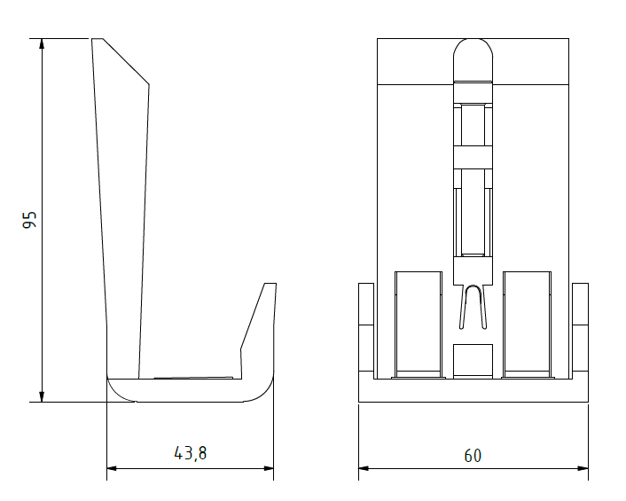 TURBOFLEX 1.0kN hoogte insteller
